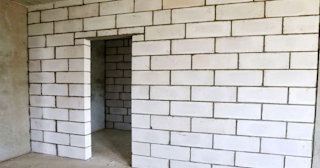 Перегородки из газобетона от 2115 рублей - возведение и монтаж в Туймазах