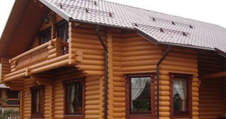 Строительство дома из оцилиндрованного бревна в Туймазах - от 137475 рублей